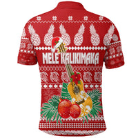 Christmas Hawaii Polo Shirt Mele Kalikimaka Ukulele - Wonder Print Shop
