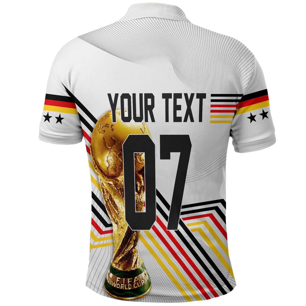 Custom Germany Polo Shirt Football 2022 Champions - Wonder Print Shop
