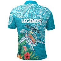 Custom Polynesian Polo Shirt Legends Are Born In January - Wonder Print Shop