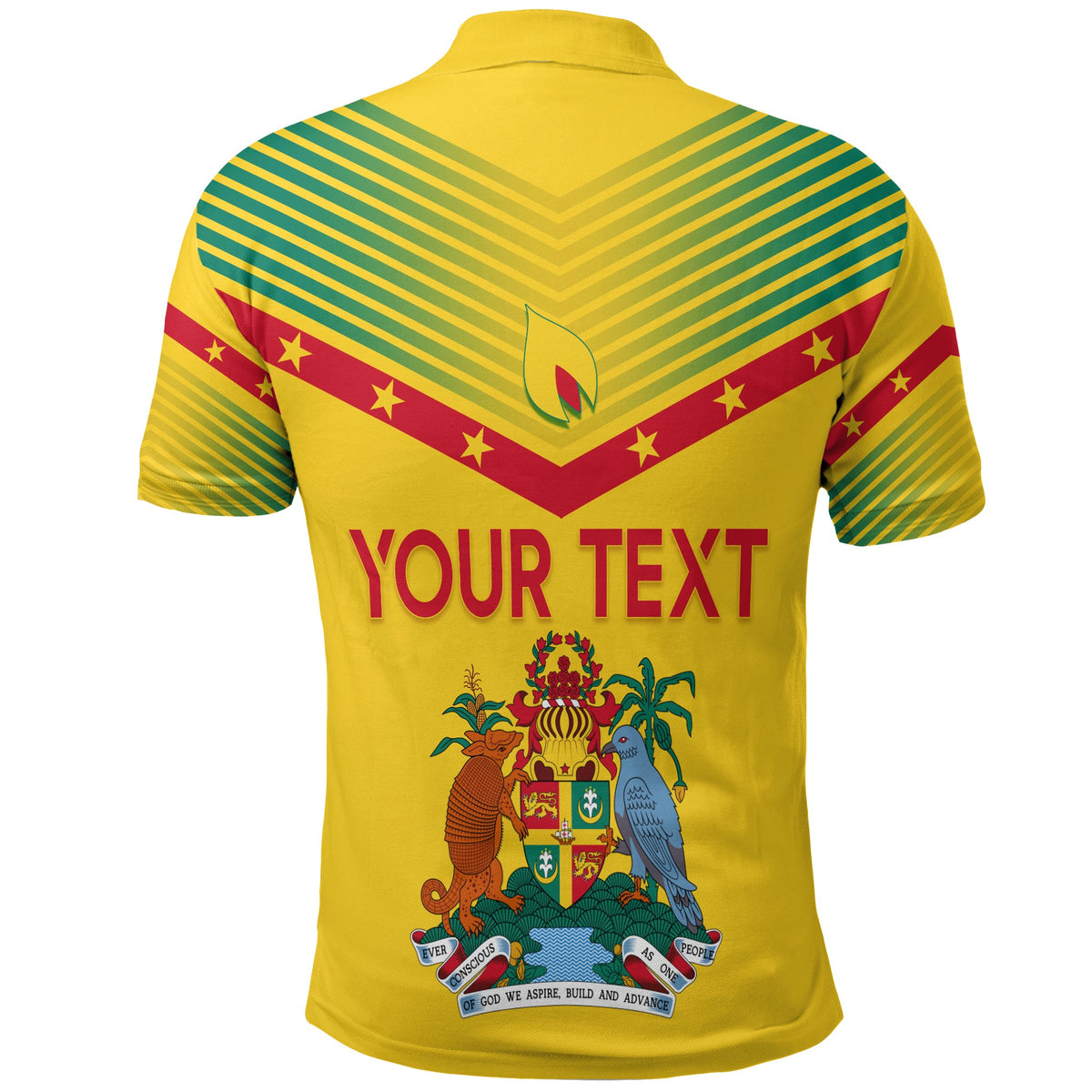 Grenada Polo Shirt Independence Day Geometric Style Ver 02 - Wonder Print Shop