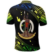 Vanuatu Proud To Be A Ni Van Polynesian Pattern Polo Shirt Malampa Province - Wonder Print Shop
