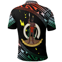 Vanuatu Proud To Be A Ni Van Polynesian Pattern Polo Shirt Penama Province - Wonder Print Shop