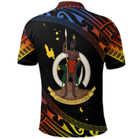 Vanuatu Proud To Be A Ni Van Polynesian Pattern Polo Shirt Tafea Province - Wonder Print Shop
