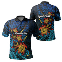 Custom Polynesian Day Polo Shirt Turtle Style LT16 - Wonder Print Shop
