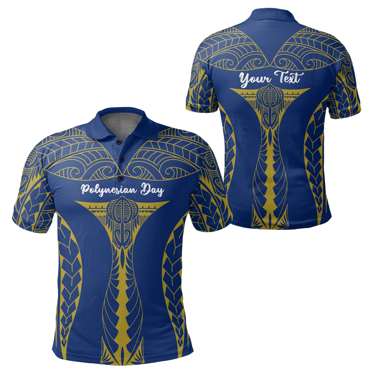 Custom Polynesian Day Polo Shirt Elegant Style LT16 - Wonder Print Shop
