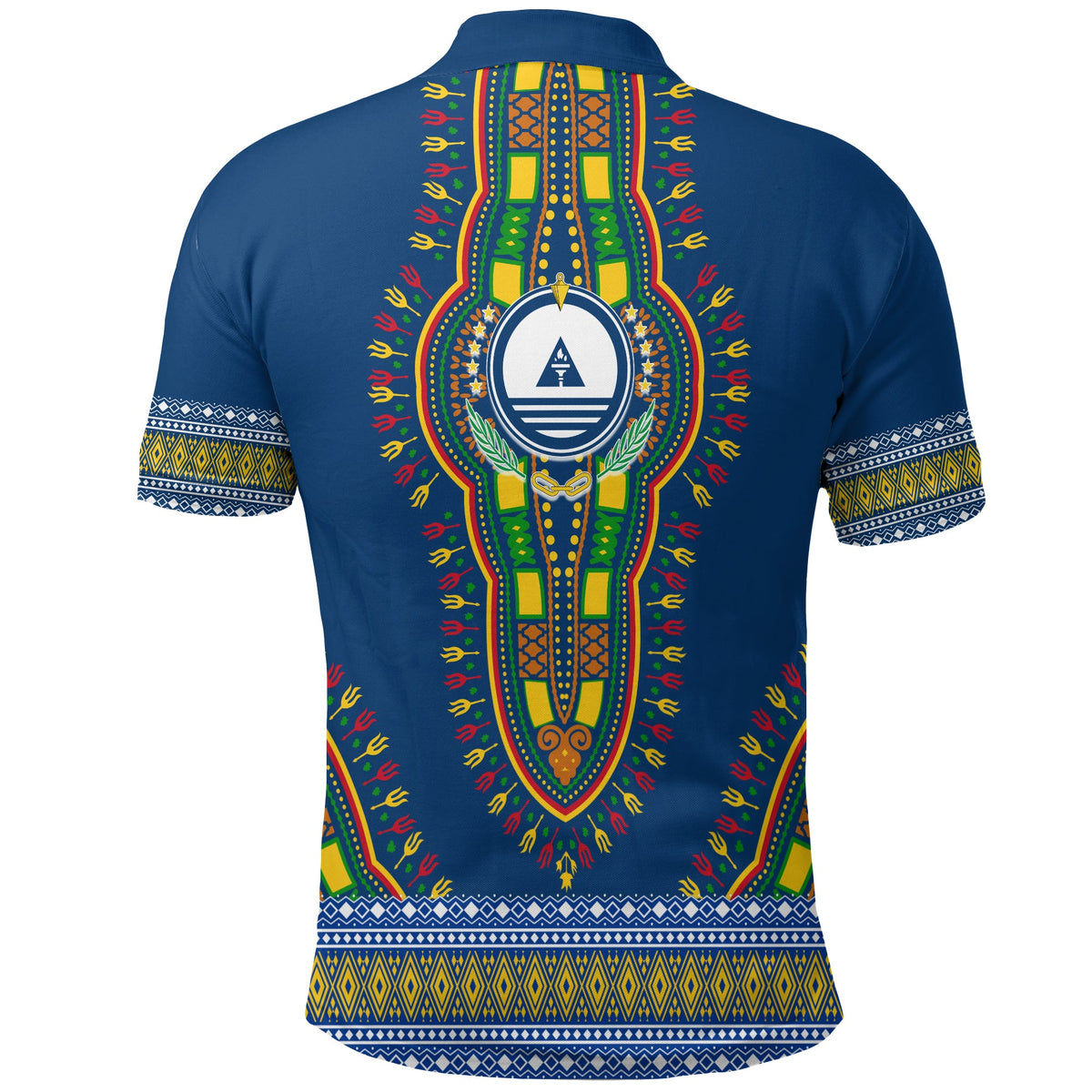 Kabu Verdi Dashiki Design Polo Shirt Proud Cape Verdean - Wonder Print Shop