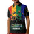 Shweshwe Pattern South Africa Freedom Day Polo Shirt Freedom Is In Your Hands - Wonder Print Shop