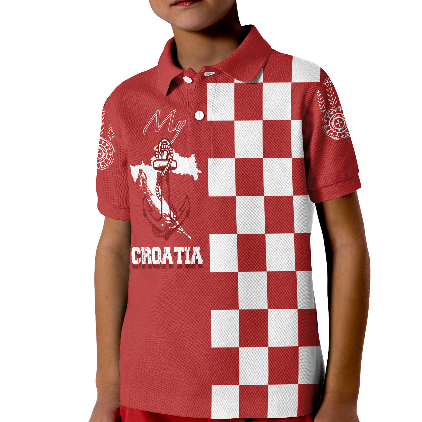 croatia-checkerboard-kid-polo-shirt-croatia-flag-with-eagle