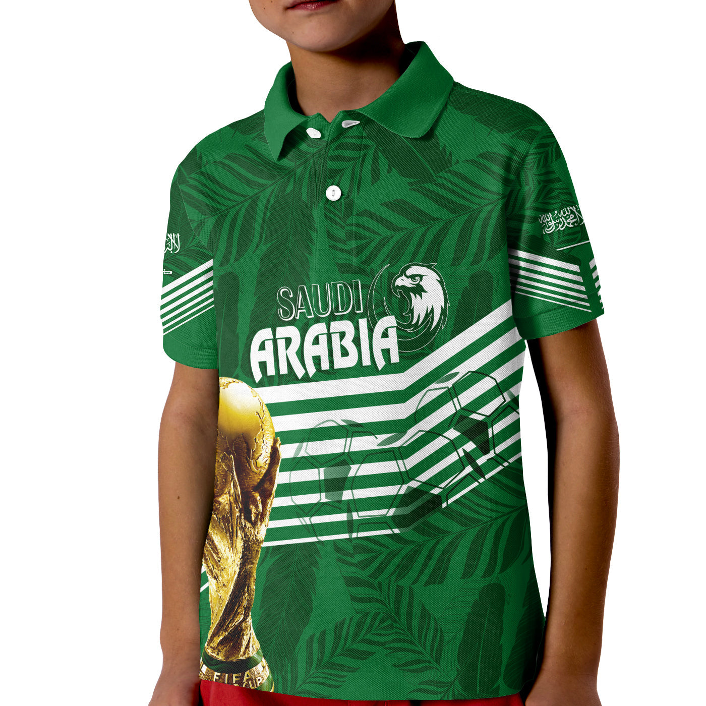 personalised-saudi-arabia-world-cup-2022-polo-shirt-kid-green-falcons