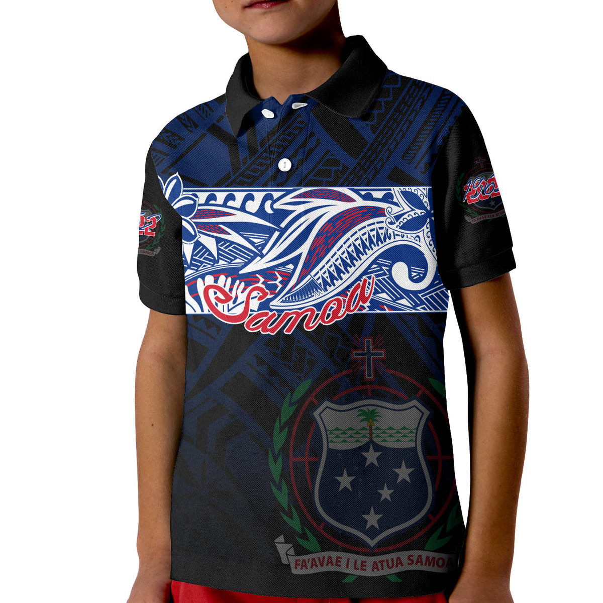 Custom Samoa Polo Shirt 60th Independence Anniversary - Wonder Print Shop