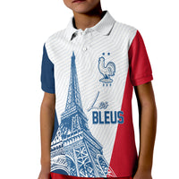 Custom France Football Polo Shirt KID Football 2022 Champions - Wonder Print Shop