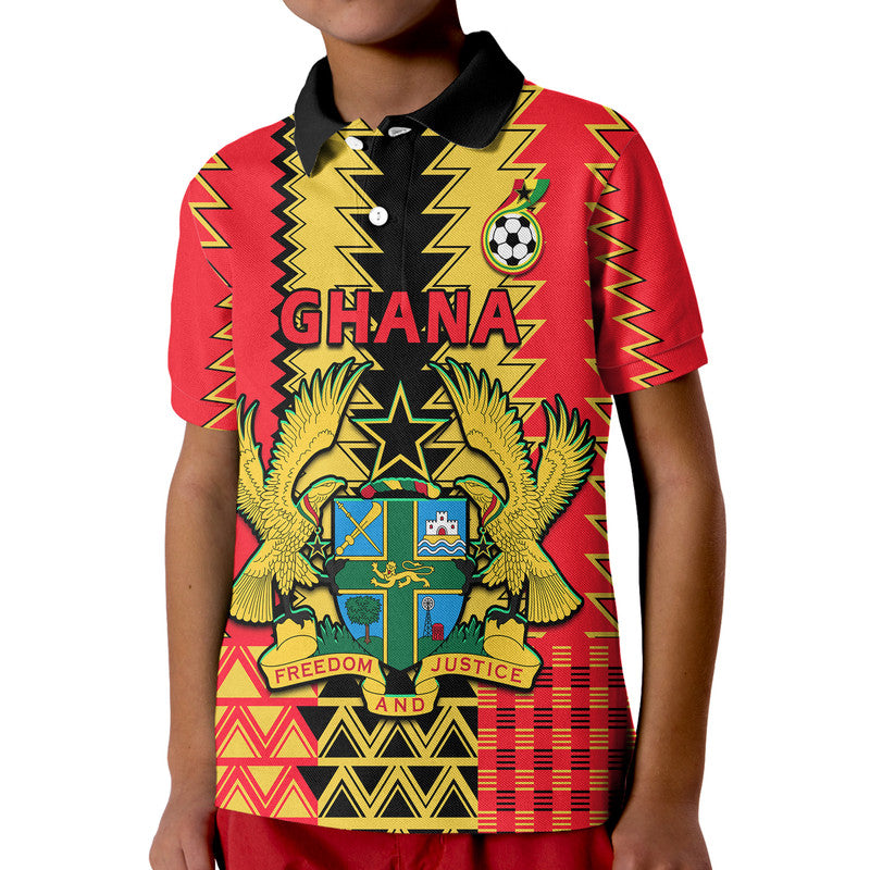 Ghana Football Sport Style Polo Shirt - Wonder Print Shop