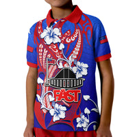 Special Samoa FAST Party Polo Shirt Tribal Samoan Hibiscus Design - Wonder Print Shop