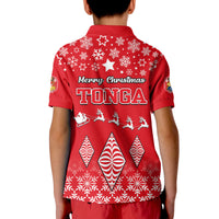 Tonga Kupesi Ngatu Merry Polo Shirt Christmas - Wonder Print Shop