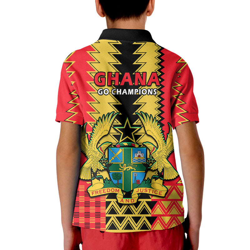 Ghana Football Sport Style Polo Shirt - Wonder Print Shop