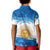 Argentina Sol de Mayo La Albiceleste Flag Style Polo Shirt Blue - Wonder Print Shop