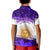 Argentina Sol de Mayo La Albiceleste Flag Style Polo Shirt Purple - Wonder Print Shop