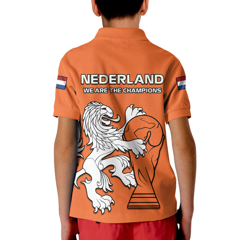Netherlands Polo Shirt Football 2022 - Wonder Print Shop
