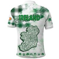 Ireland Cross Cricket Team Polo Shirt Celtic Irish Green Pattern Unique - Wonder Print Shop