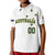 (Custom Text And Number) Baseball 2023 Australia Home Kit Polo Shirt for Kid - Wonder Print Shop