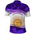 Argentina Sol de Mayo La Albiceleste Flag Style Polo Shirt Purple - Wonder Print Shop