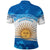 Argentina Sol de Mayo La Albiceleste Flag Style Polo Shirt Blue - Wonder Print Shop