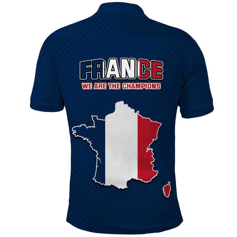 France Rooster Les Bleus Football Polo Shirt - Wonder Print Shop