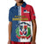 Custom Dominican Republic Polo Shirt Dia de la Independencia Coat Of Arms And Flag Map - Wonder Print Shop