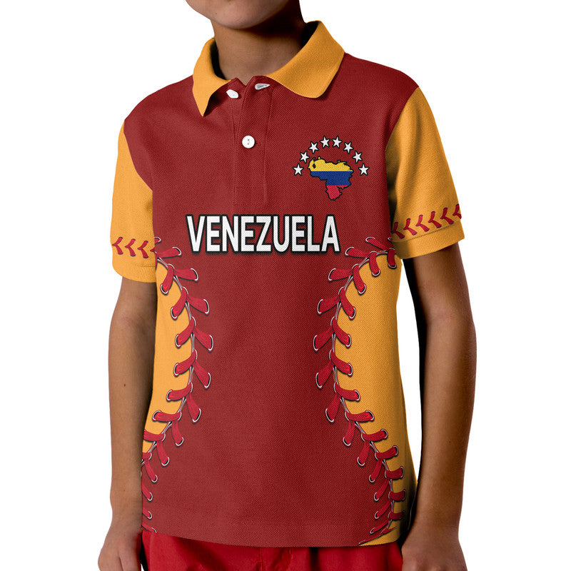 custom-personalised-venezuela-baseball-flag-map-kid-polo-shirt