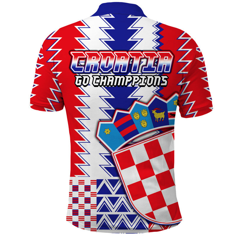 Croatia Football Sport Style Polo Shirt - Wonder Print Shop