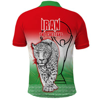 Iran Football Polo Shirt Youzpalangan Flag Style - Wonder Print Shop