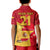 Custom Spain Football Champions Polo Shirt Spain Coat Of Arms And Trophy - Wonder Print Shop