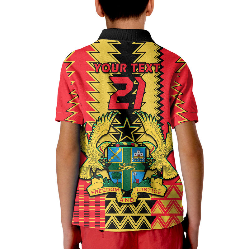Custom Ghana Football Sport Style Polo Shirt - Wonder Print Shop