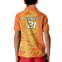 Custom Netherlands Football Oranje Sport Design Polo Shirt - Wonder Print Shop