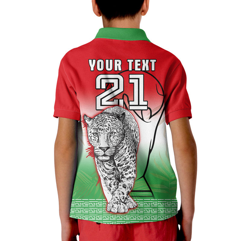 Custom Iran Football Polo Shirt Youzpalangan Flag Style - Wonder Print Shop