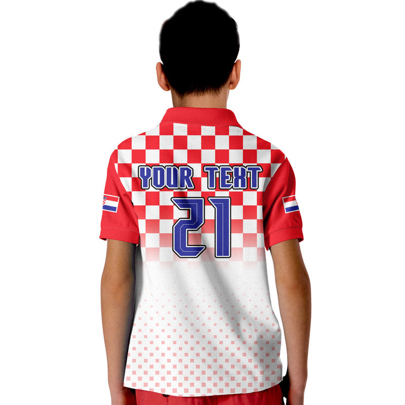 Custom Croatia Hrvatska Football Vibe Polo Shirt - Wonder Print Shop