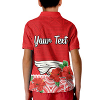 Custom Hawaii Hibiscus Flower Mele Kalikimaka Polo Shirt - Wonder Print Shop