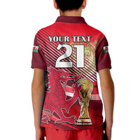 Custom Wales Football Champions Qatar 2022 Sport Style Polo Shirt Red - Wonder Print Shop