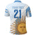 Custom Argentina Sol de Mayo Football Polo Shirt - Wonder Print Shop