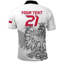 Custom Poland Football Eagles Polo Shirt Sporty Style - Wonder Print Shop