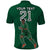 Custom Saudi Arabia Football with Flag Background Polo Shirt - Wonder Print Shop