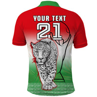 Custom Iran Football Polo Shirt Youzpalangan Flag Style - Wonder Print Shop