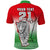 Custom Iran Football Polo Shirt Youzpalangan Flag Style - Wonder Print Shop