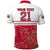 Custom Wales Football Qatar 2022 Cymru Polo Shirt Coat Of Arms Red - Wonder Print Shop