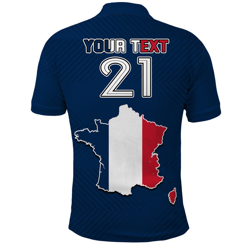 Custom France Rooster Les Bleus Football Polo Shirt - Wonder Print Shop
