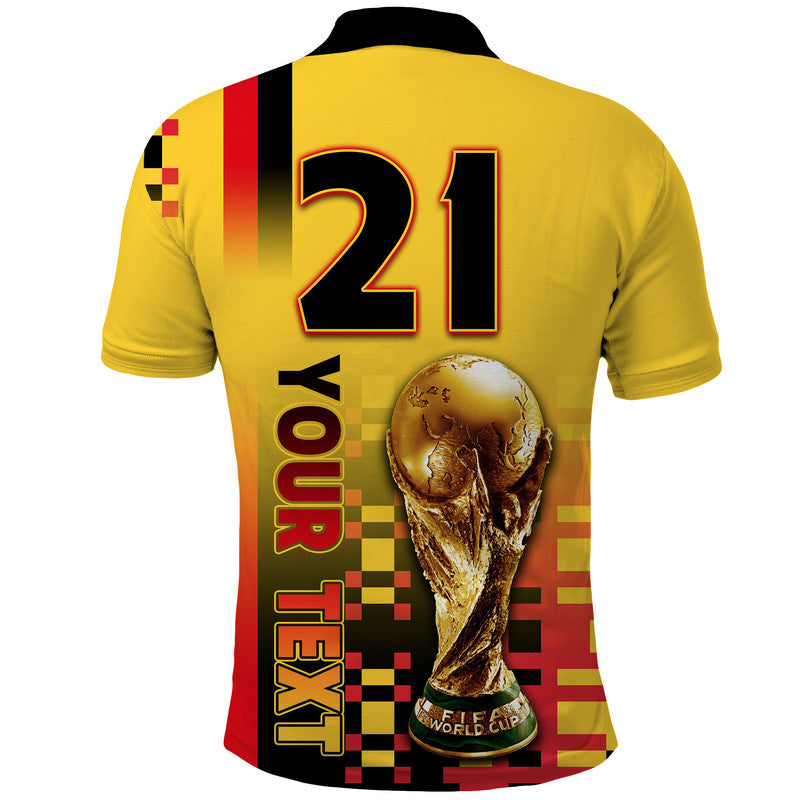 Custom Germany Deutschland Champion Qatar 2022 Polo Shirt - Wonder Print Shop