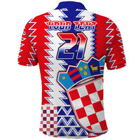 Custom Croatia Football Polo Shirt Sport Style - Wonder Print Shop
