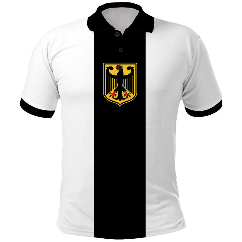 Germany Home Kit Football WC 2022 Polo Shirt - Wonder Print Shop