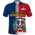 Custom Dominican Republic Polo Shirt Dia de la Independencia Coat Of Arms And Flag Map - Wonder Print Shop