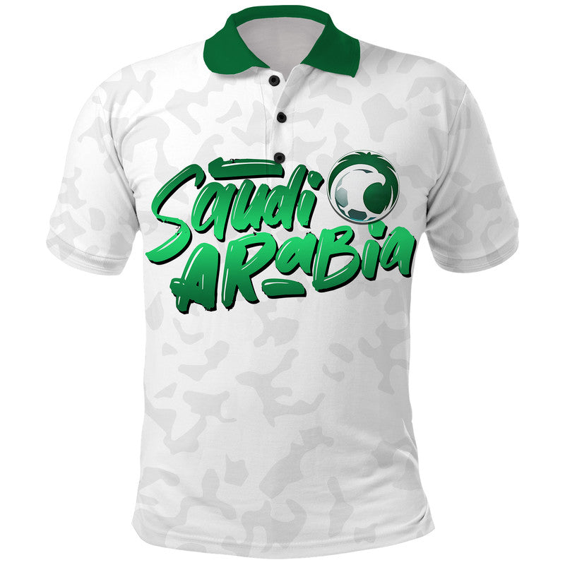 Saudi Arabia Football Qatar 2022 Polo Shirt - Wonder Print Shop
